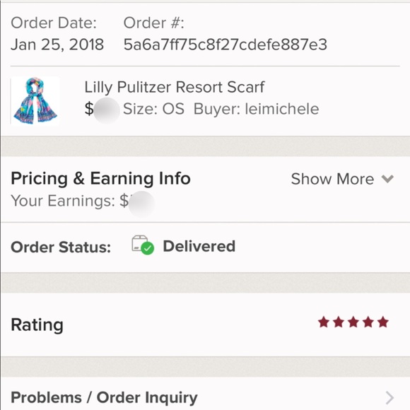 Lilly Pulitzer Resort Scarf - Picture 5 of 6